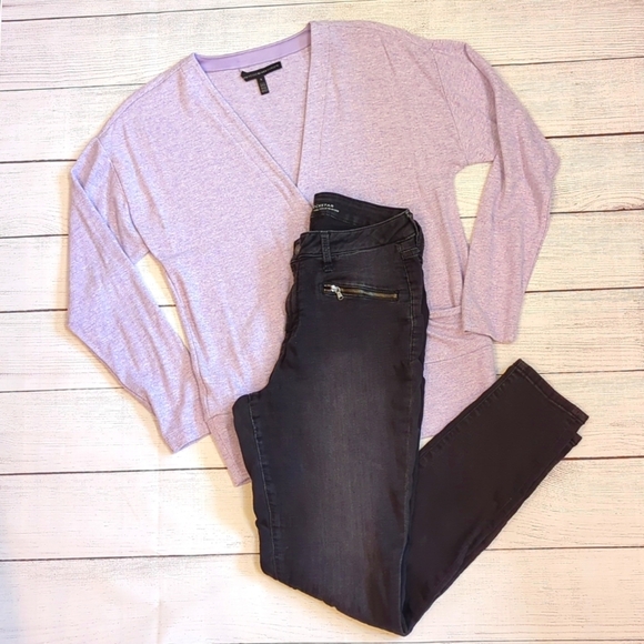 Old Navy Denim - Old Navy Black Rockstar Mid Rise Jeggings - Size 8 Regular